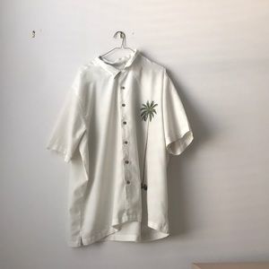 Palm Tree Button Down Size XXL